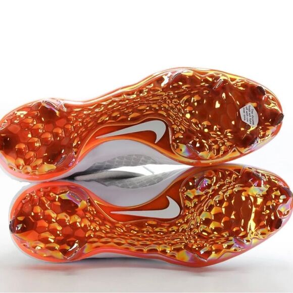 Nike Force Zoom Trout 6 Mens Baseball Cleats Size 15 Metal AT3464-105 Or… - Picture 3 of 7